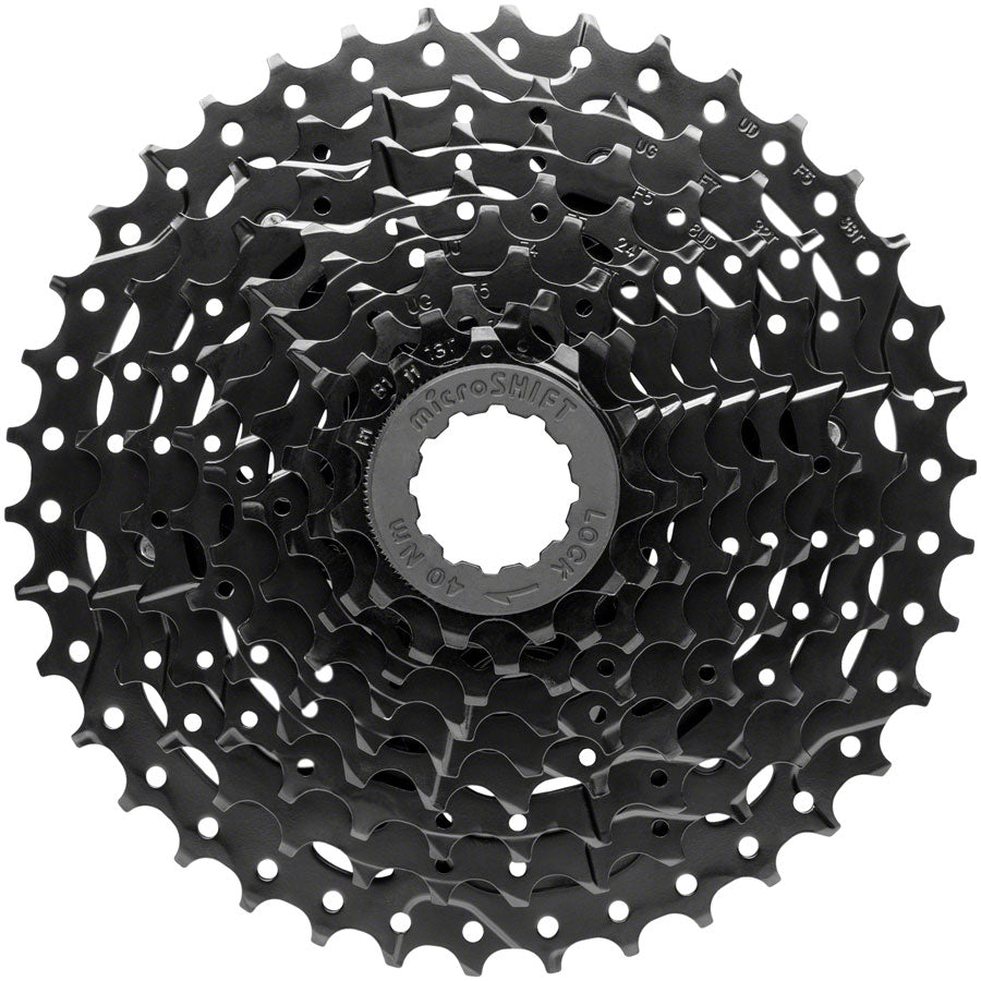 ADVENT Super Short Cassette - 9 Speed, 11-38t, Black, ED Coated