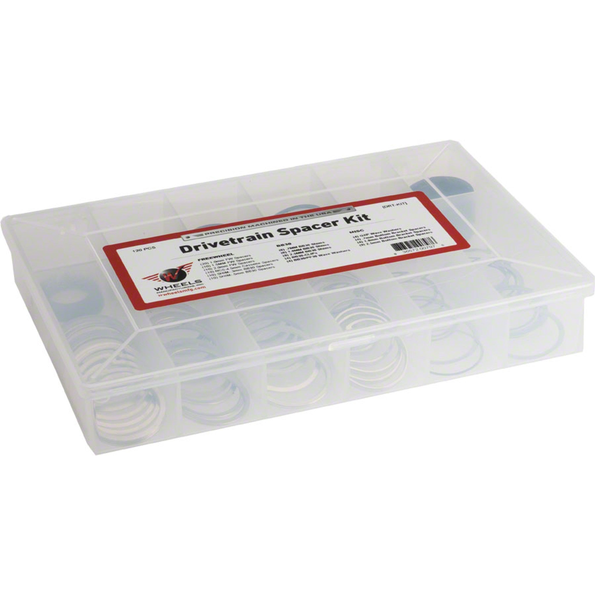Drivetrain Spacer Kit, 139 Pieces