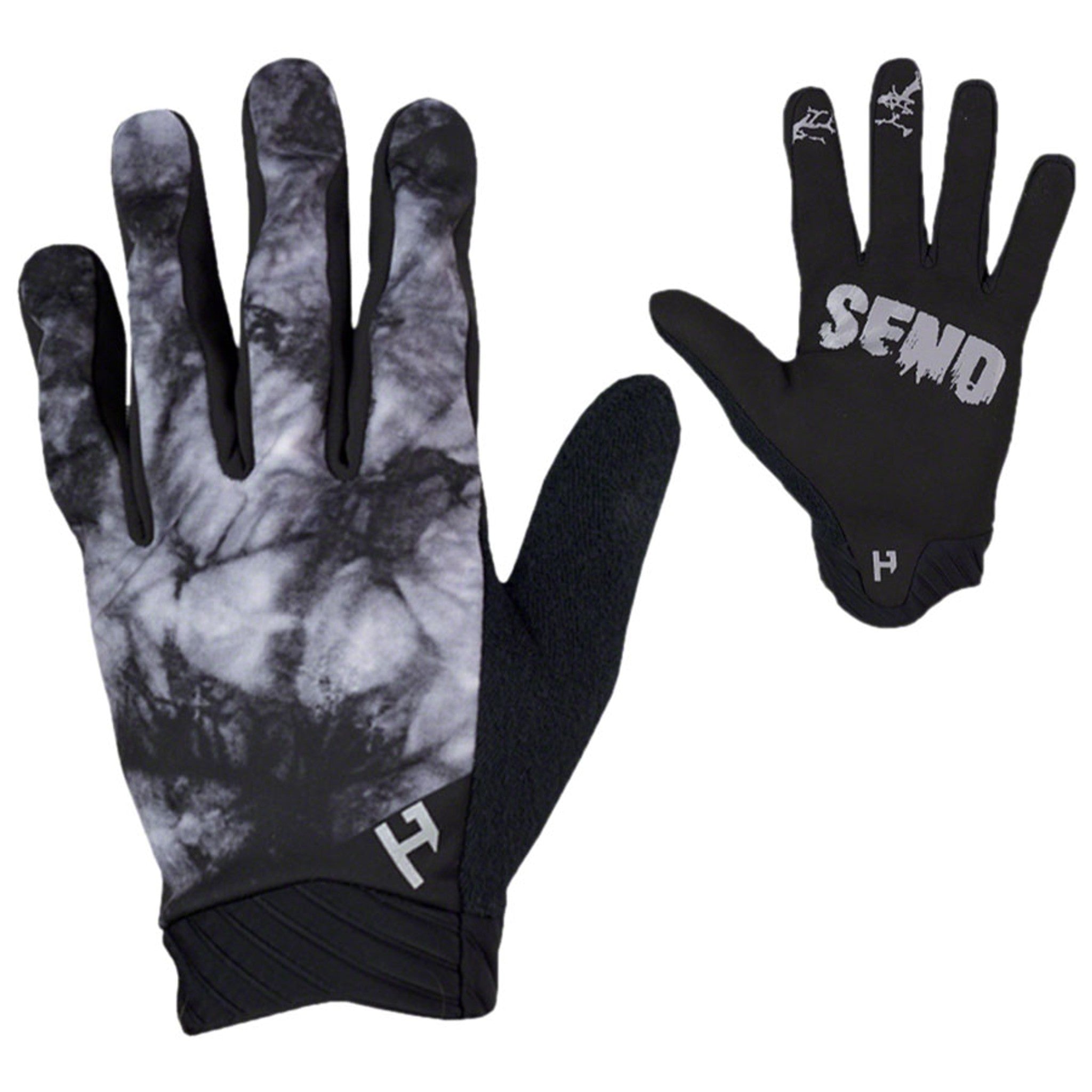 Cold Weather Coal Acid Wash Gloves