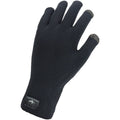 Waterproof All Weather Ultra Grip Gloves - Black, Full Finger, Small