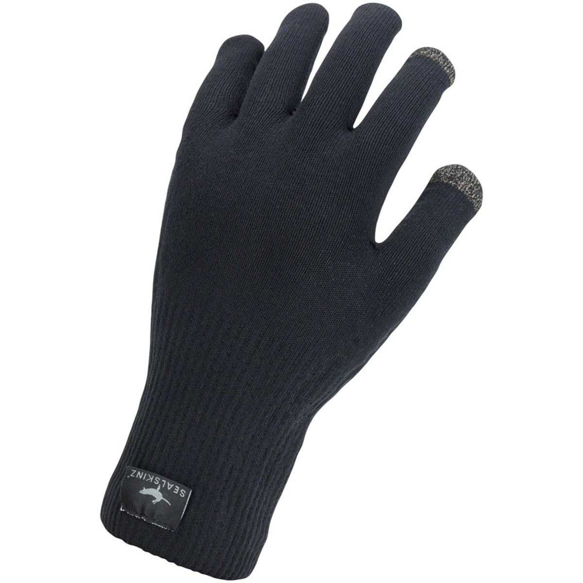 Waterproof All Weather Ultra Grip Gloves - Black, Full Finger, Small
