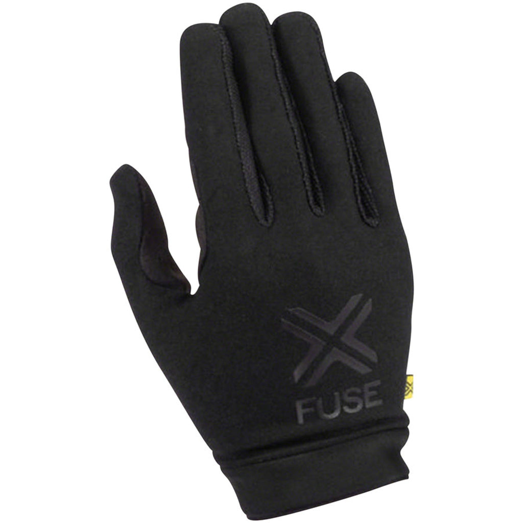 Protection Omega Gloves - Black, Full Finger, Large
