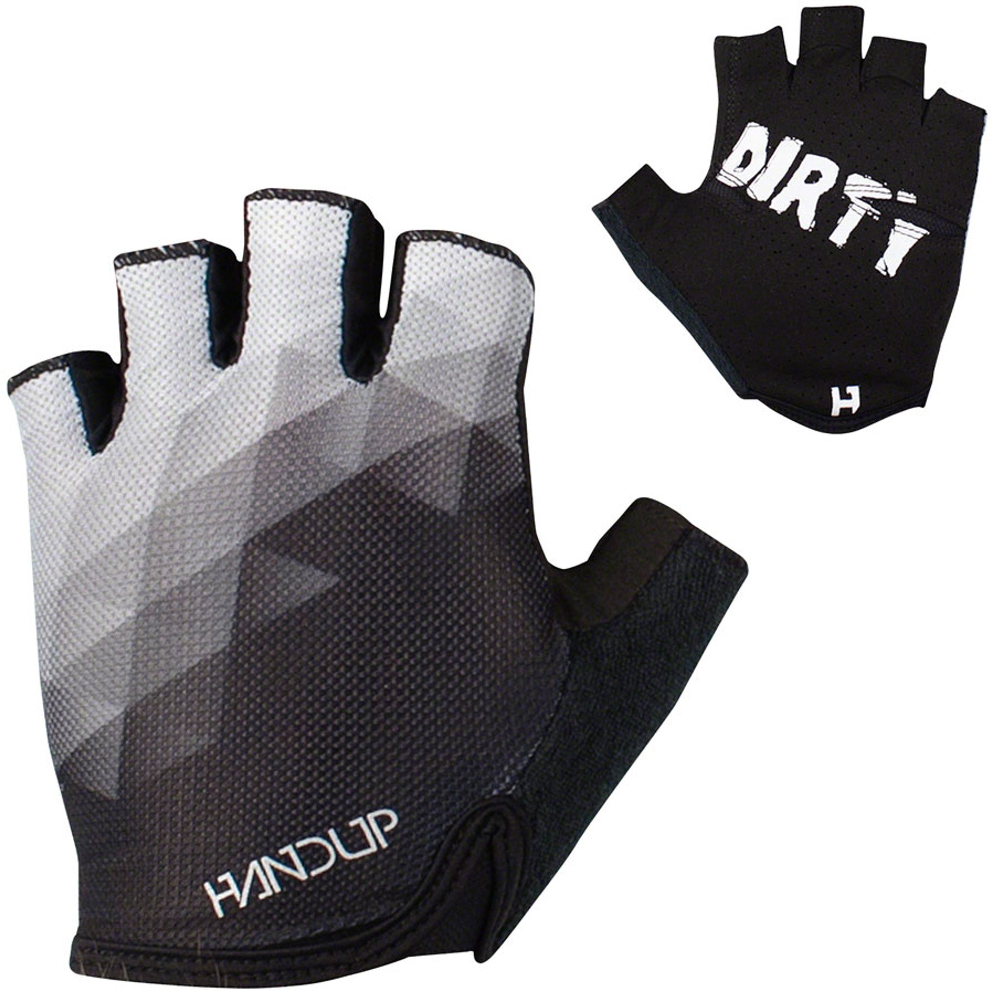 Shorties Black/White Prizm Gloves