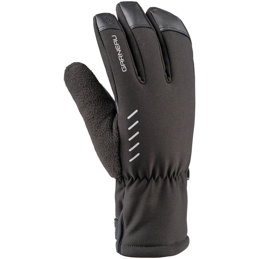 Bigwill Gel Gloves - Black, Full Finger, Large