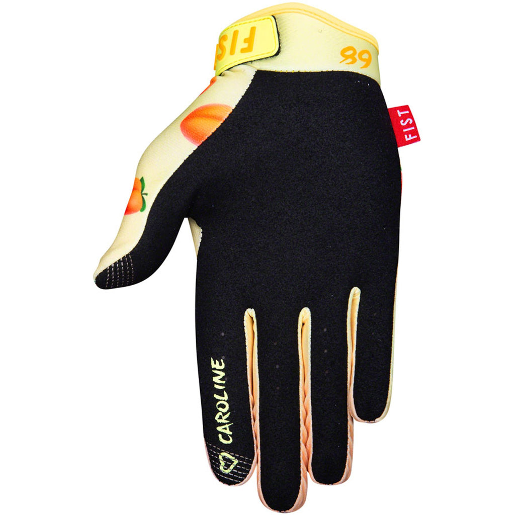 Peach Gloves - Multi-Color, Full Finger, Caroline Buchanan, Small