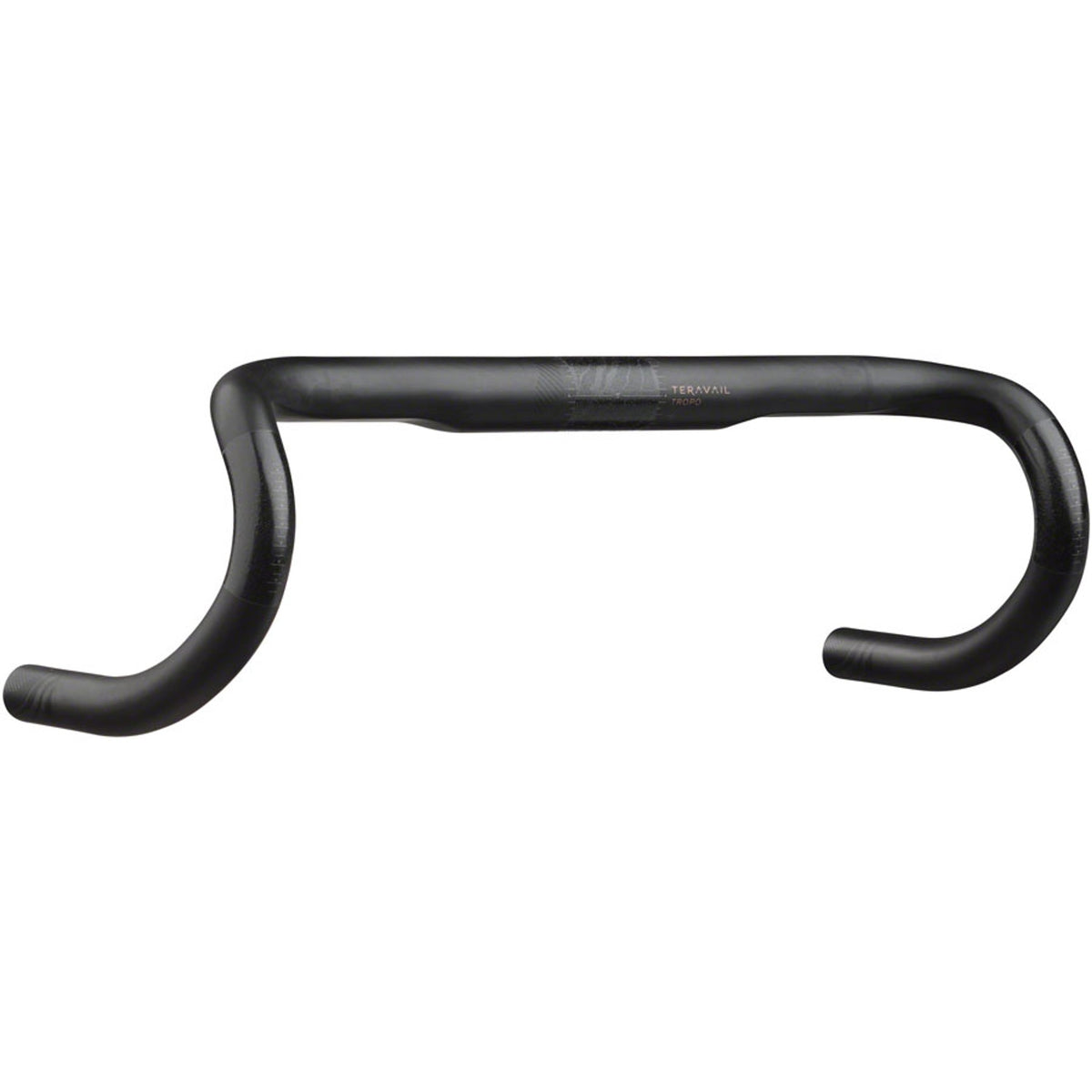 Tropo Carbon Drop Bar - 31.8mm - Black - Matte Carbon