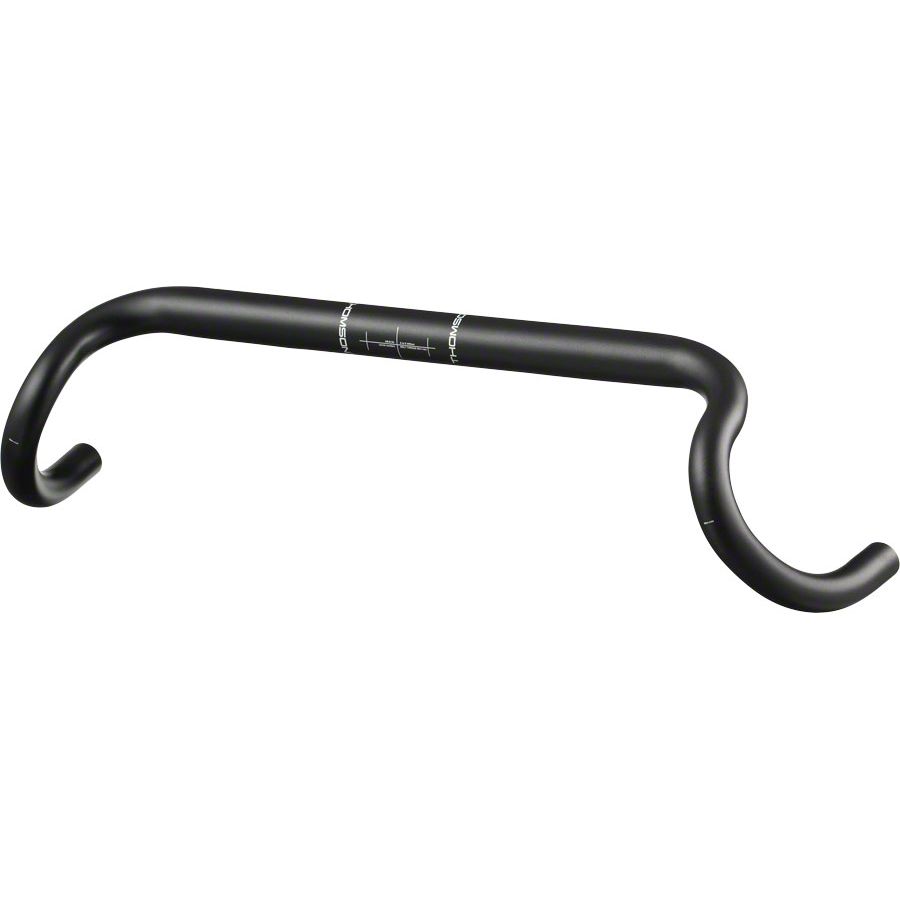 Road Alloy Off-Road Drop Handlebar - Aluminum, 31.8mm, 46cm, Black