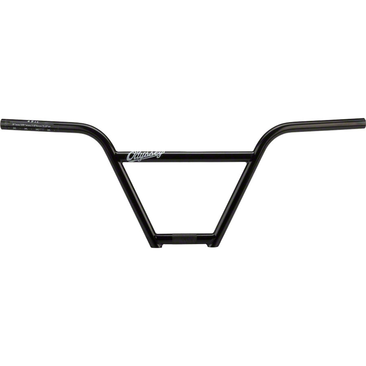 49er BMX Handlebar - 9", Black , 4-Piece