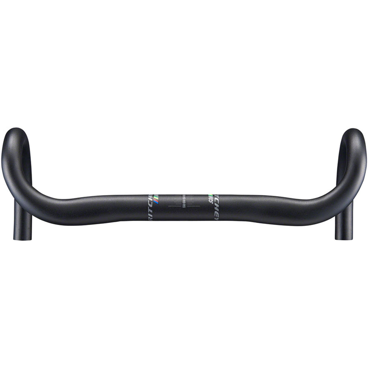 WCS EvoCurve Drop Handlebar - Aluminum, 44cm, 31.8mm, Matte Black
