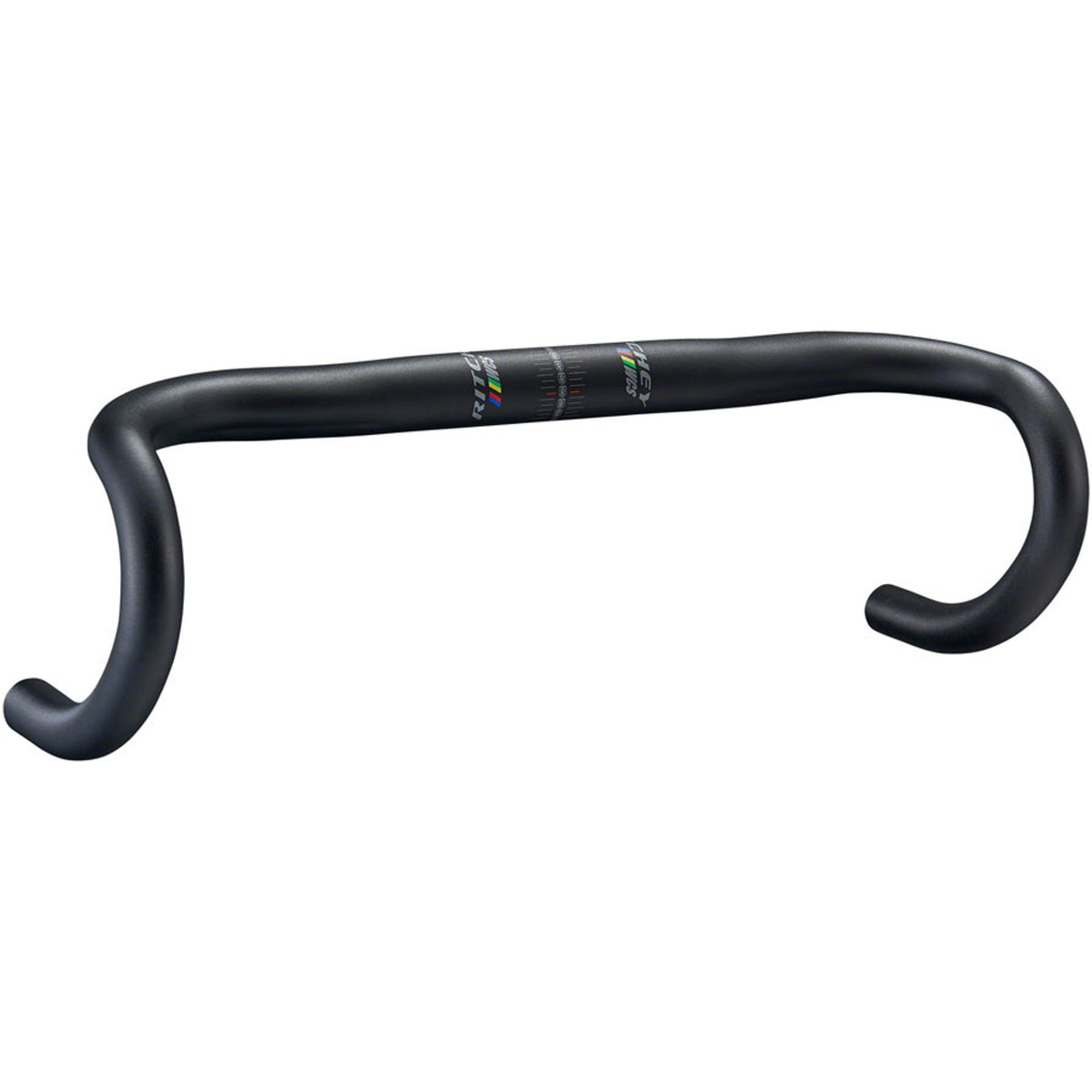 WCS EvoCurve Drop Handlebar - Aluminum, 44cm, 31.8mm, Matte Black