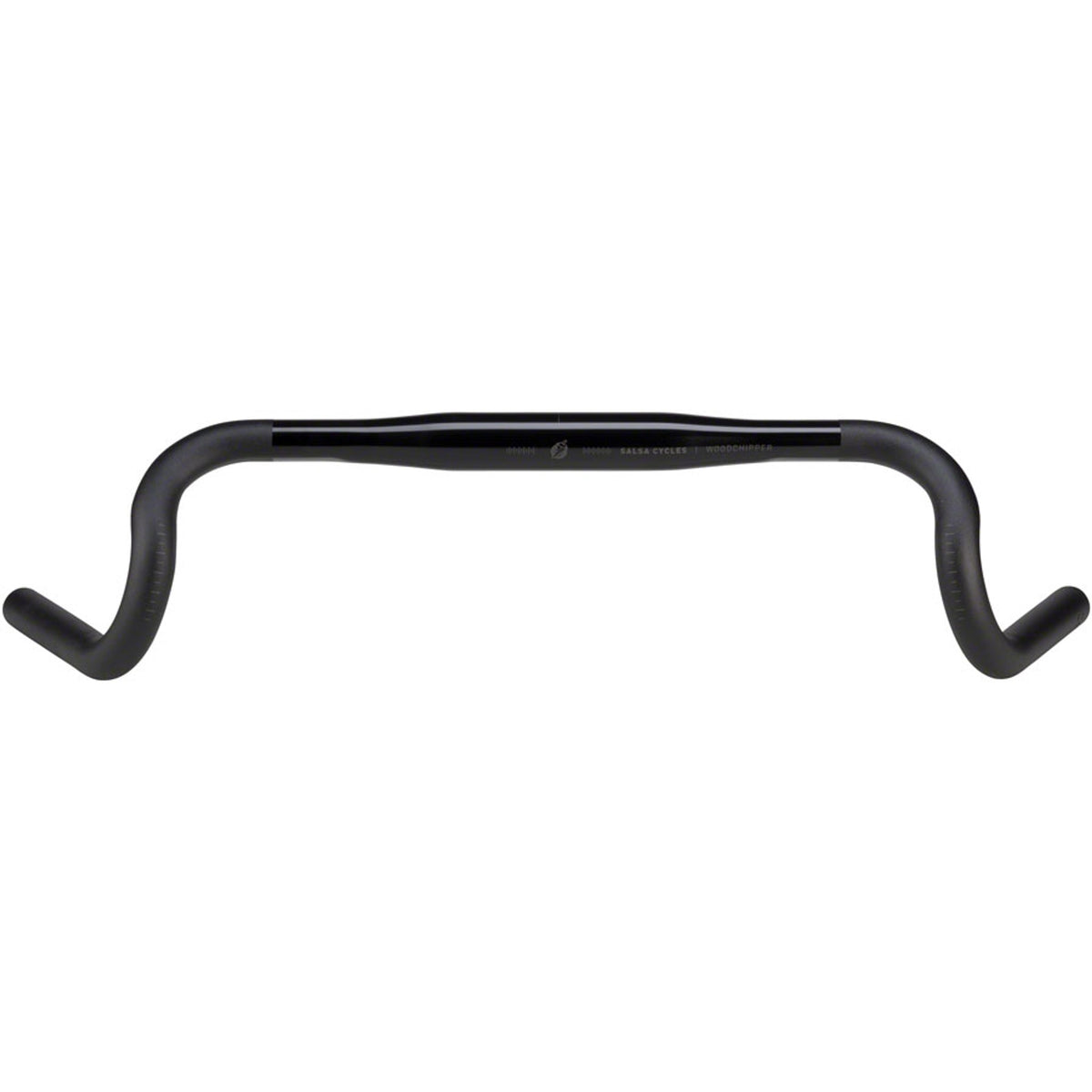 Woodchipper Deluxe Drop Bar - Aluminum - 31.8mm - Black