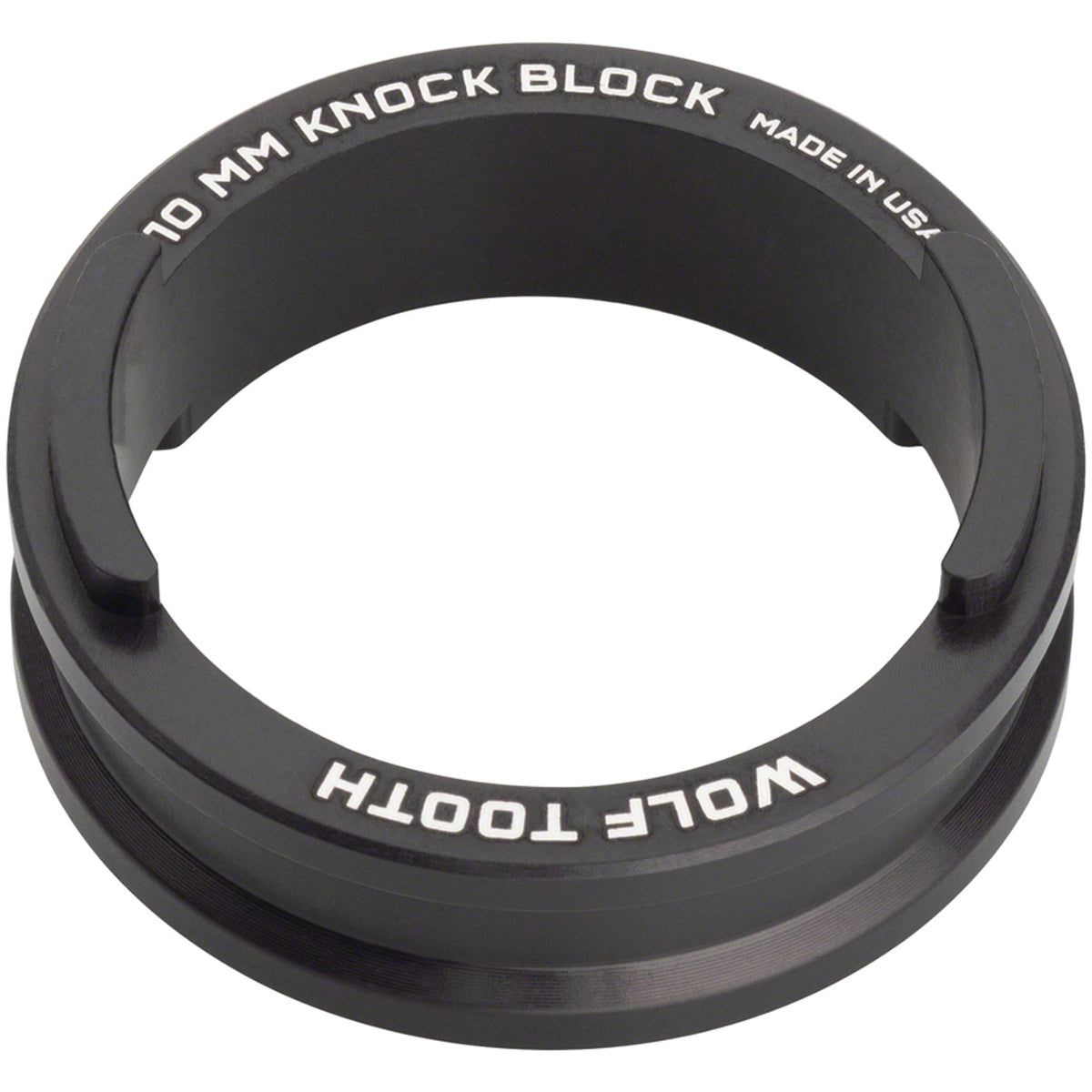 Headset Spacer Knock Block - 10mm, Black