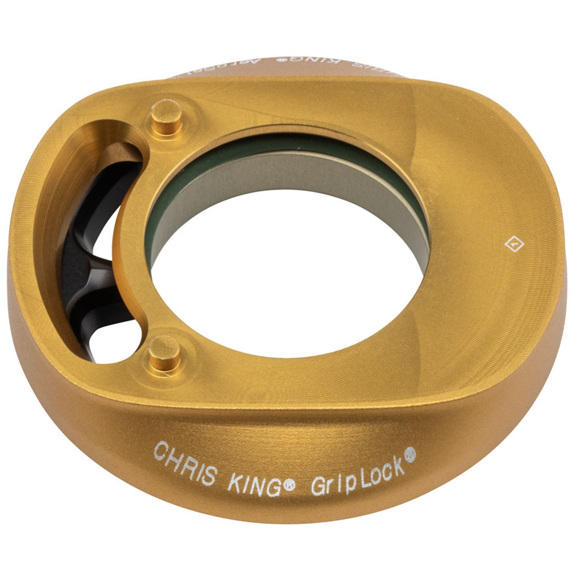 Aeroset 3 Headset Bearing Cap Assembly - Gold - Matte Gold 50th Anniversary