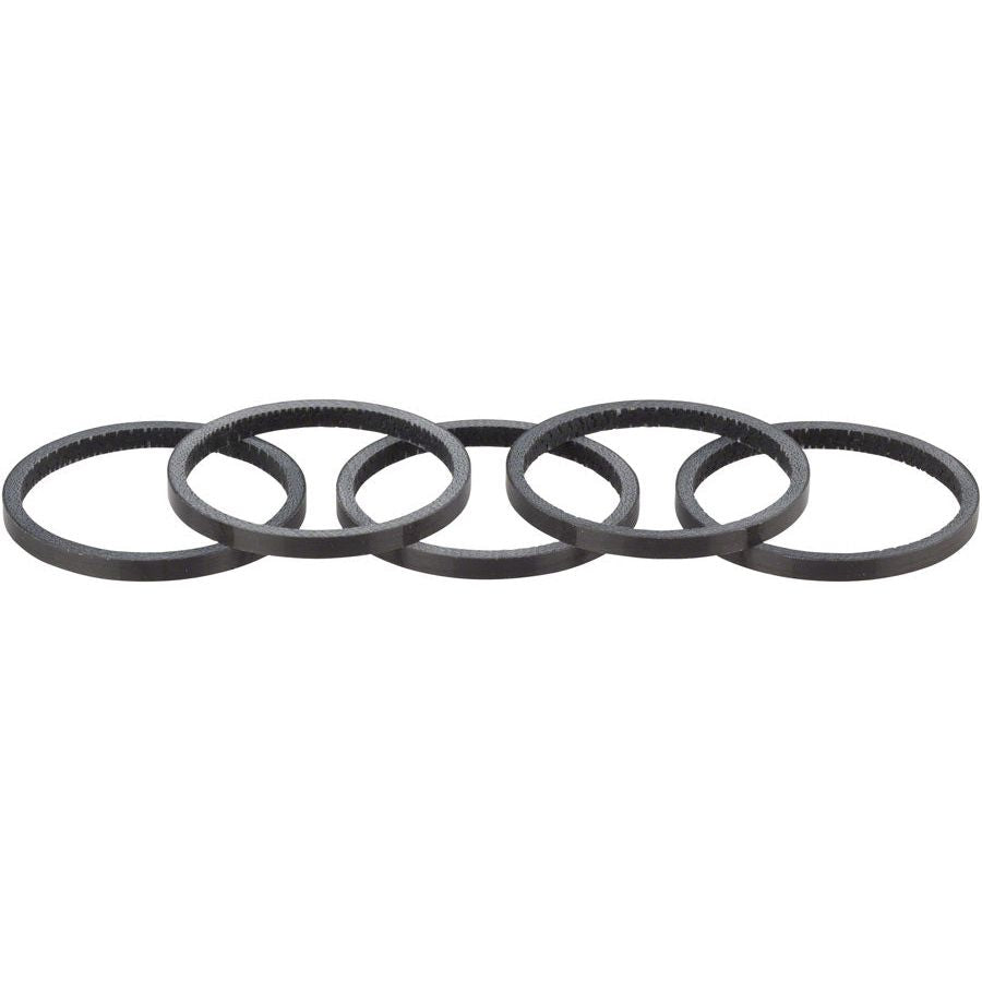 No.7 Carbon Headset Spacers 5-Pack