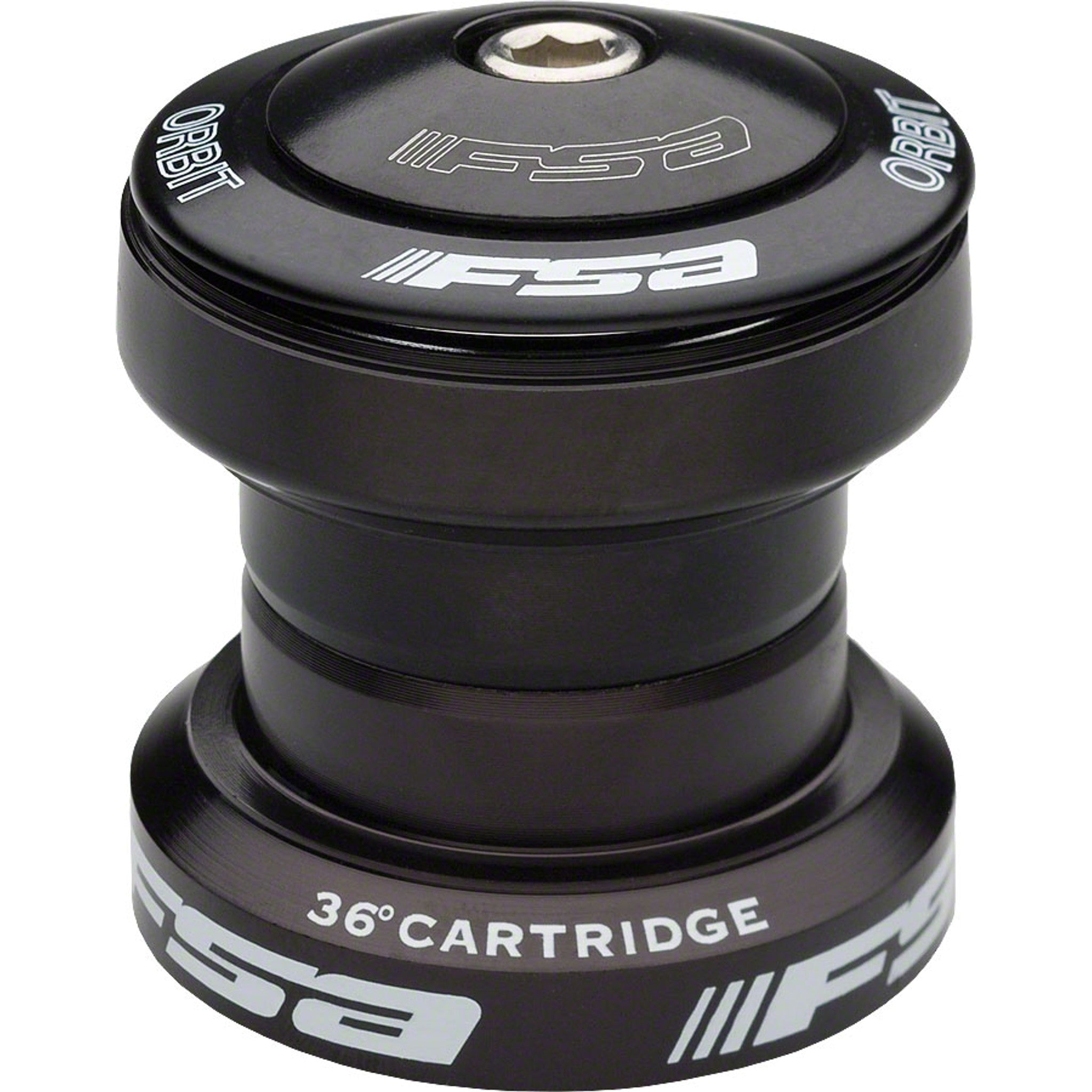 Orbit UF 1-1/8" Threadless Headset, Black