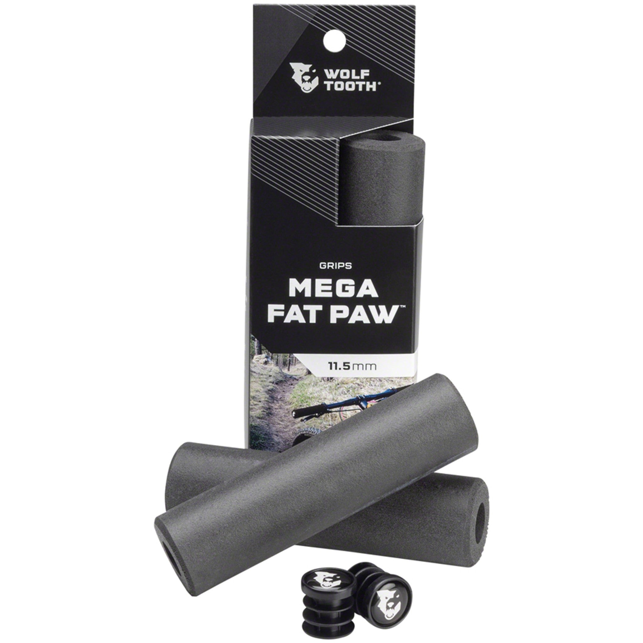 Mega Fat Paw Grips - Black