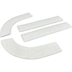 Pro Anti-Vibration Handlebar Pad Set - eTPU Foam, For Drop Bars, White