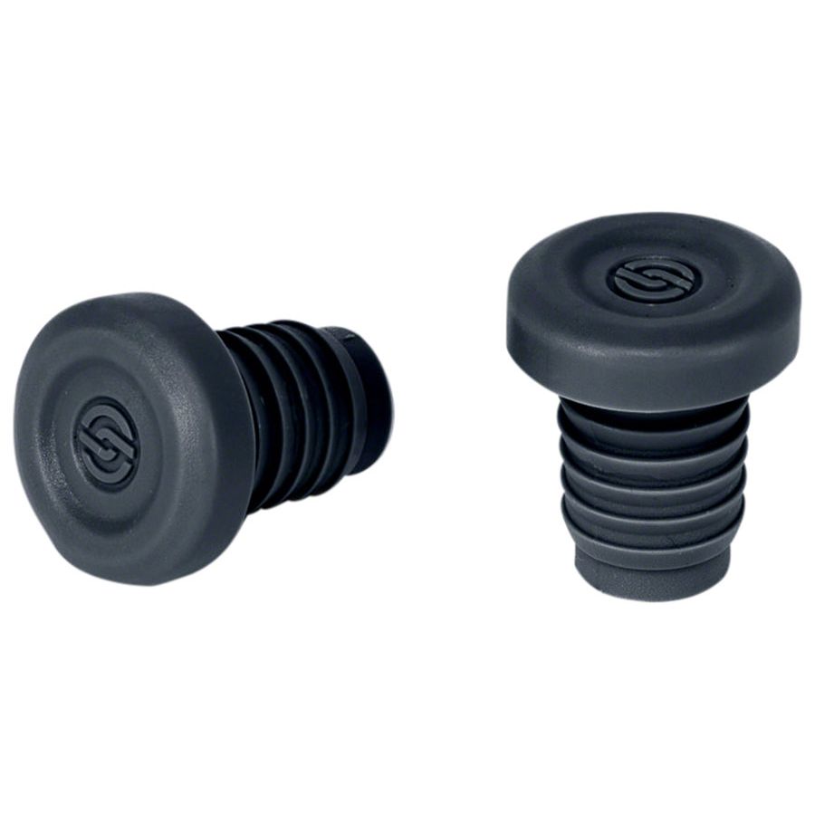 EX Bar End Plugs - Nylon, Black
