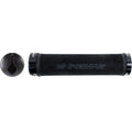 Chromag Palmskin Grips - Brown/Gold, Lock-On