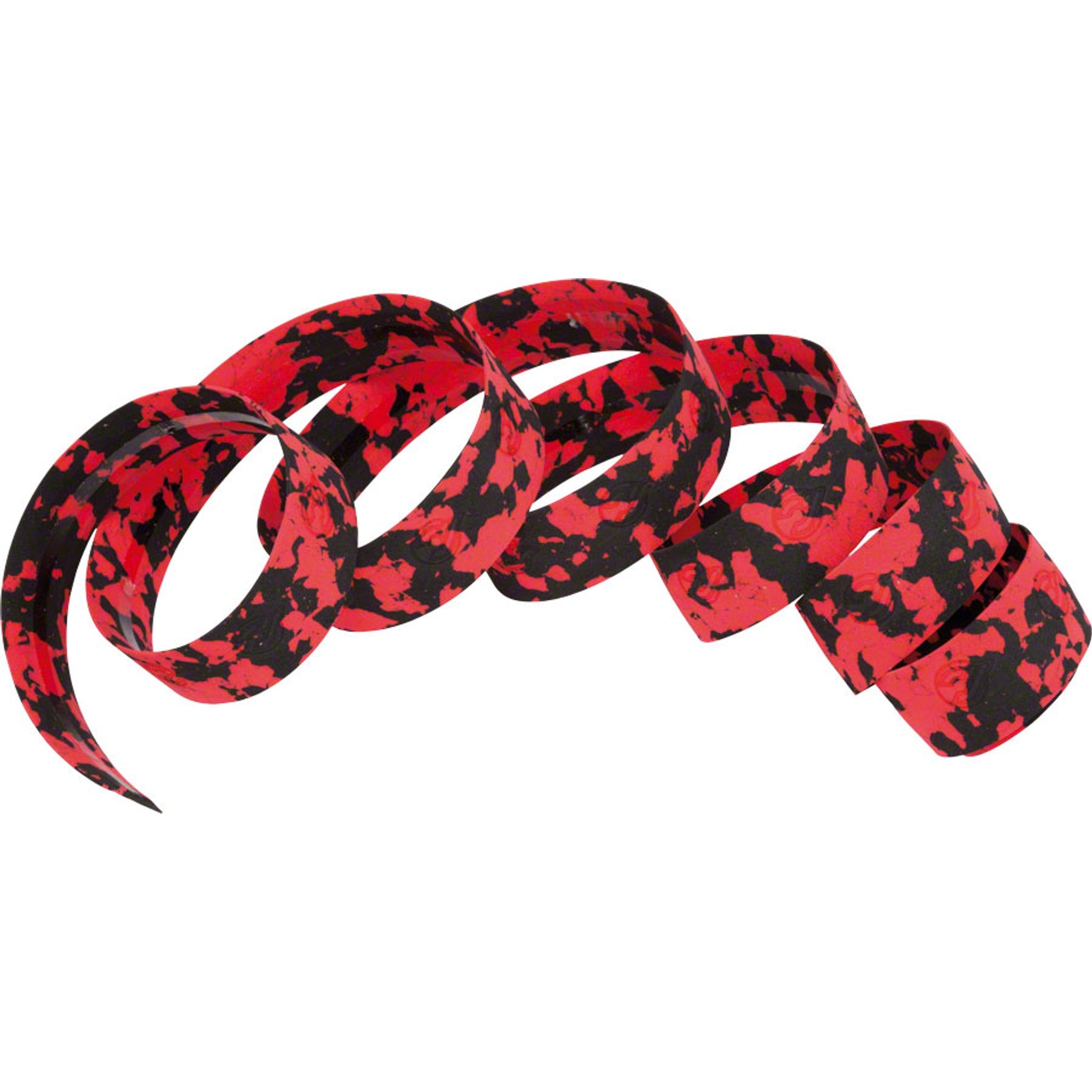 Macro Splash Ribbon Bar Tape - Black/Red
