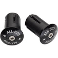 All-City Locking Handlebar End Plugs, Black