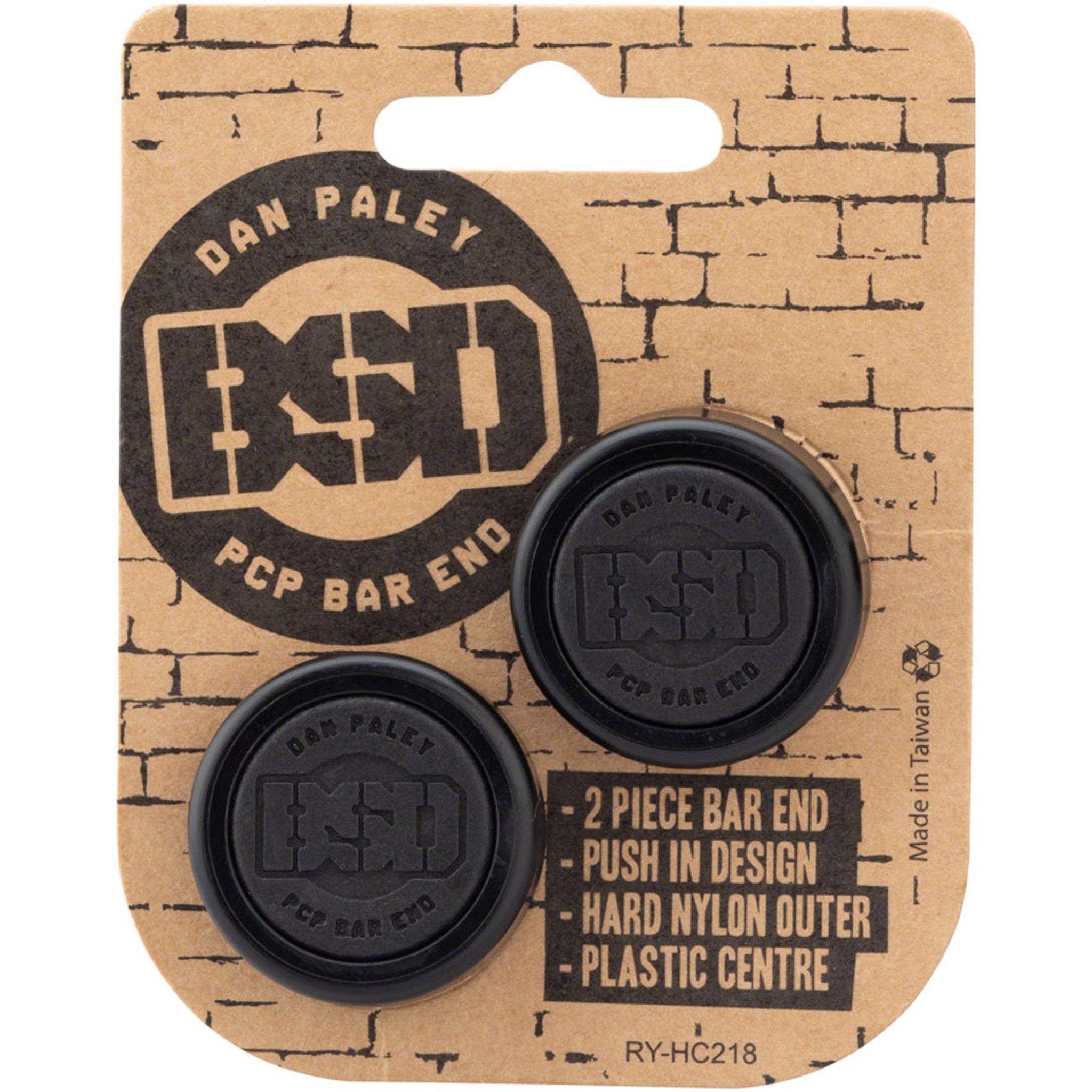 PCP Bar Ends Black