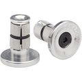 Deadbolt Bar Ends Raw Polish