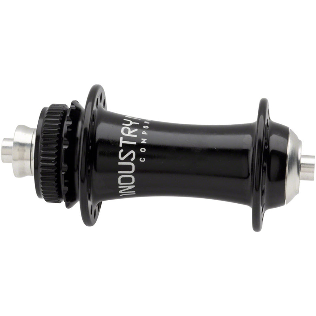 Torch Classic CX/Road Front Hub - QR x 100mm, Center-Lock, Black, 28h