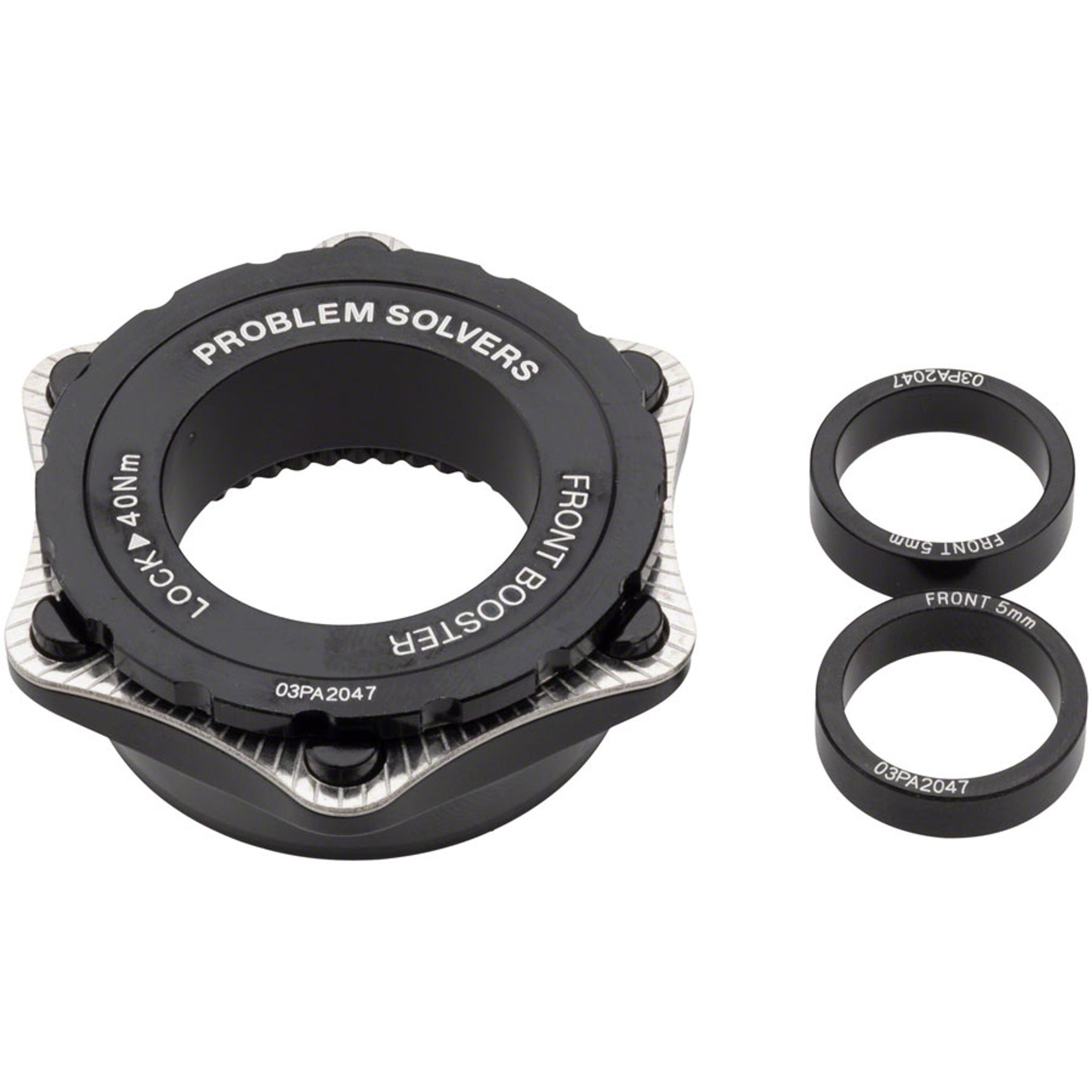 Booster Hub Spacing Kit - Front