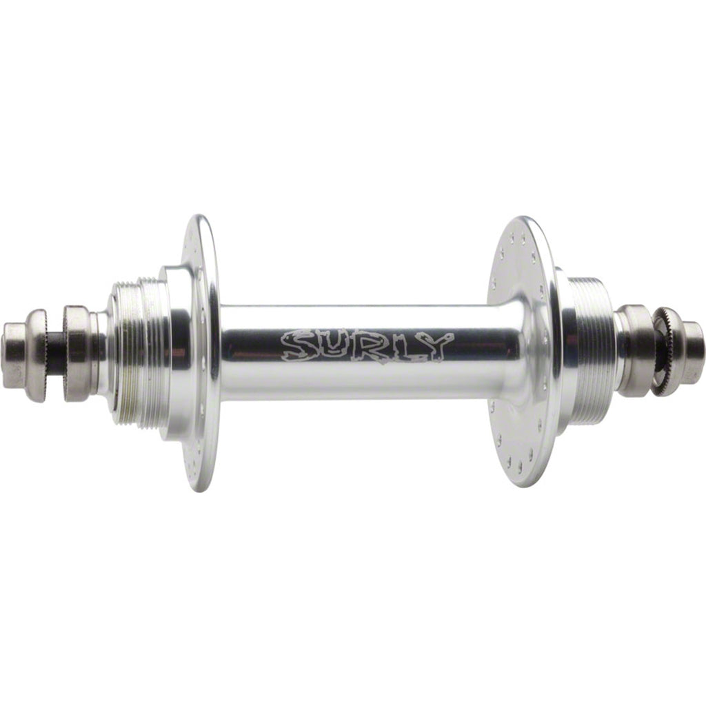 Ultra New Non-Disc Rear Hub - Rim Brake - Fixed/Free - 32H - Threaded Standard 1.37" x 24tpi - J-Bend