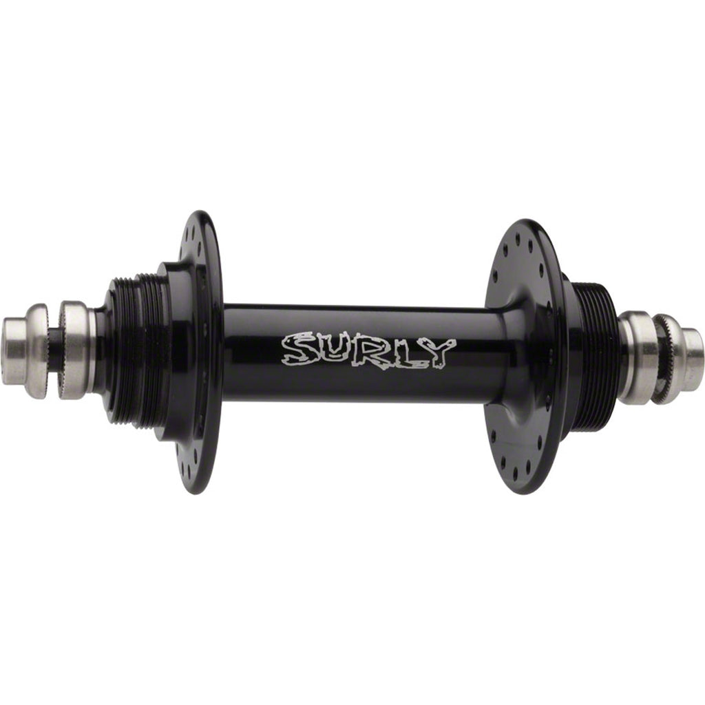 Ultra New Non-Disc Rear Hub - Rim Brake - Fixed/Free - 32H - Threaded Standard 1.37" x 24tpi - J-Bend