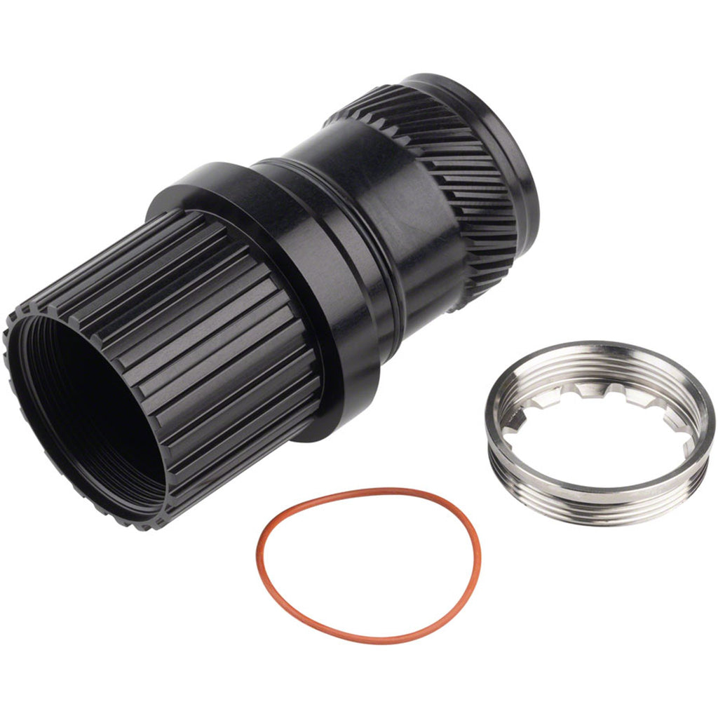 Rear Hub Driveshell Conversion - Twin Bearing - Alloy - Black