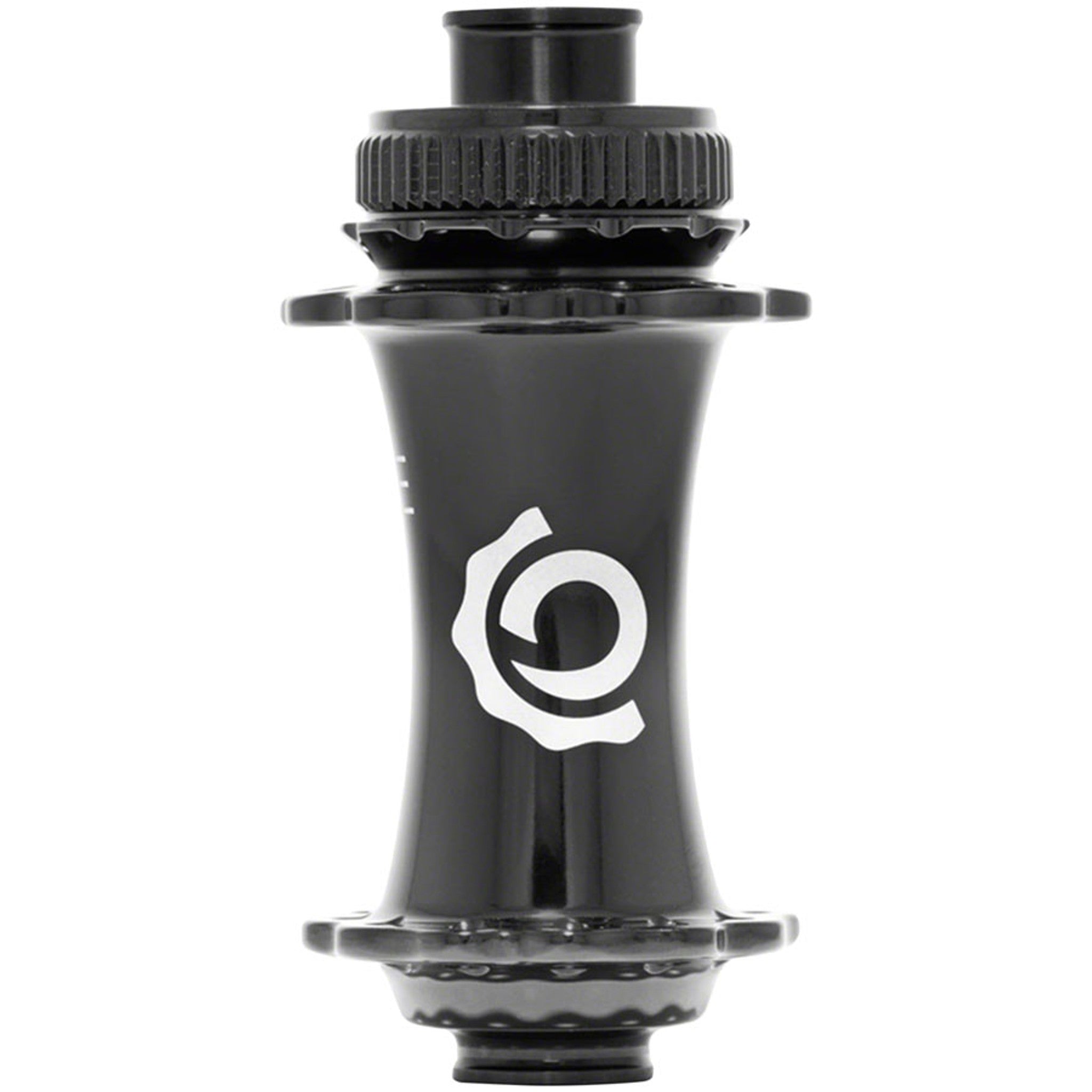 Solix Classic Front Hub - 15 x 110mm, Center-Lock, Black, 28H