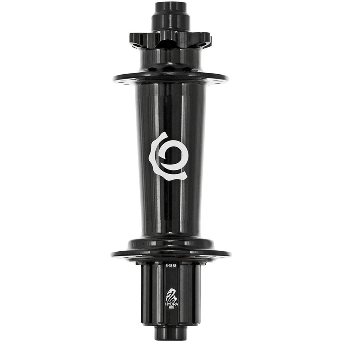 Hydra Classic Rear Hub - 6-Bolt - 6-Bolt Disc - J-Bend