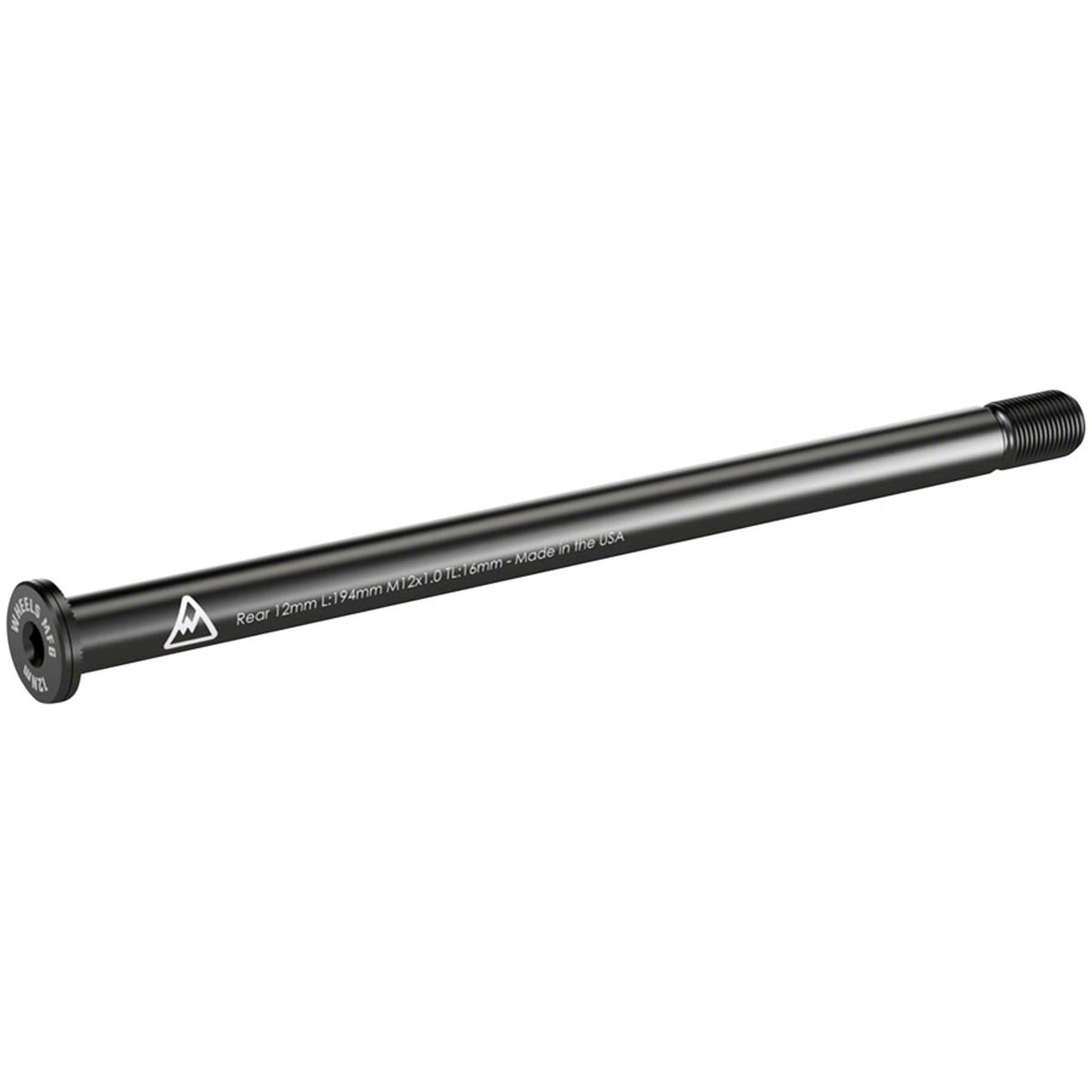 Rear Thru Axle - Black