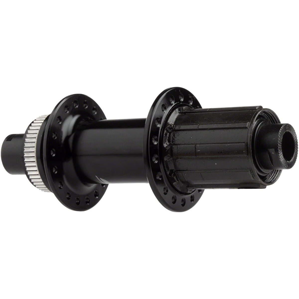 105 FH-R7000 Rear Hub - HG 11 Road - Black - Shimano HG 11/12-Speed Road - J-Bend