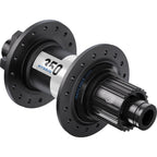 350 Deg Hybrid Rear Hub - 6-Bolt - 32H - DEG 60 DF - 12 x 148mm - Black/White - 12mm Thru x 148mm - 6-Bolt Disc - J-Bend