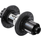 350 Deg Hybrid Rear Hub - 6-Bolt - 32H - DEG 60 DF - 12 x 148mm - Black/White - 12mm Thru x 148mm - 6-Bolt Disc - J-Bend