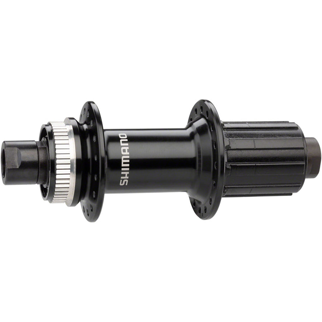FH-RS470 Hub - Center-Lock - HG 11 Road - 12 x 142mm - Black - 12mm Thru x 142mm - Center-Lock Disc - Shimano HG 11/12-Speed Road - J-Bend