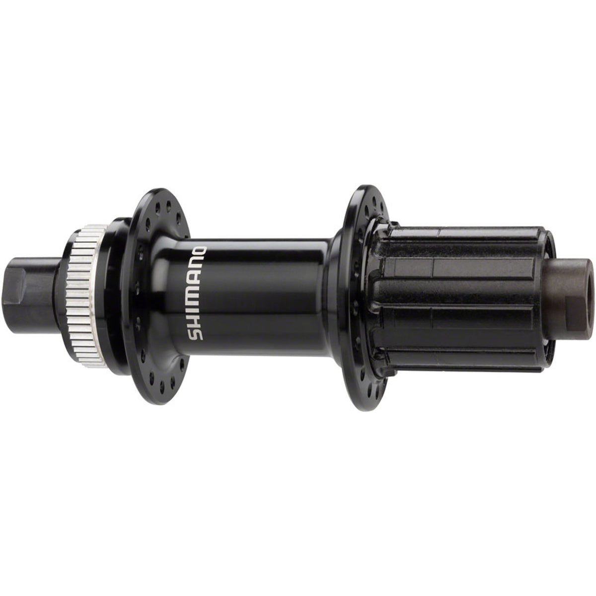FH-RS470 Hub - Center-Lock - HG 11 Road - 12 x 142mm - Black - 12mm Thru x 142mm - Center-Lock Disc - Shimano HG 11/12-Speed Road - J-Bend