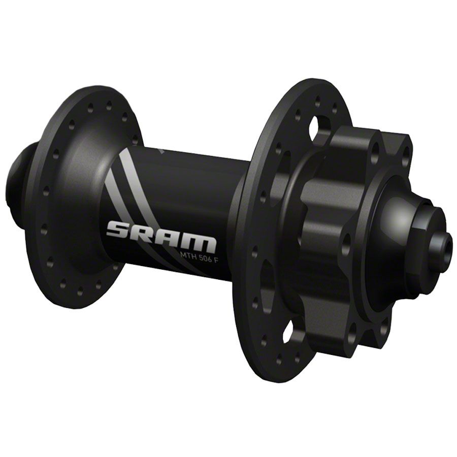 506 Front Hub - QR x 100mm, 6-Bolt, Black, 32h