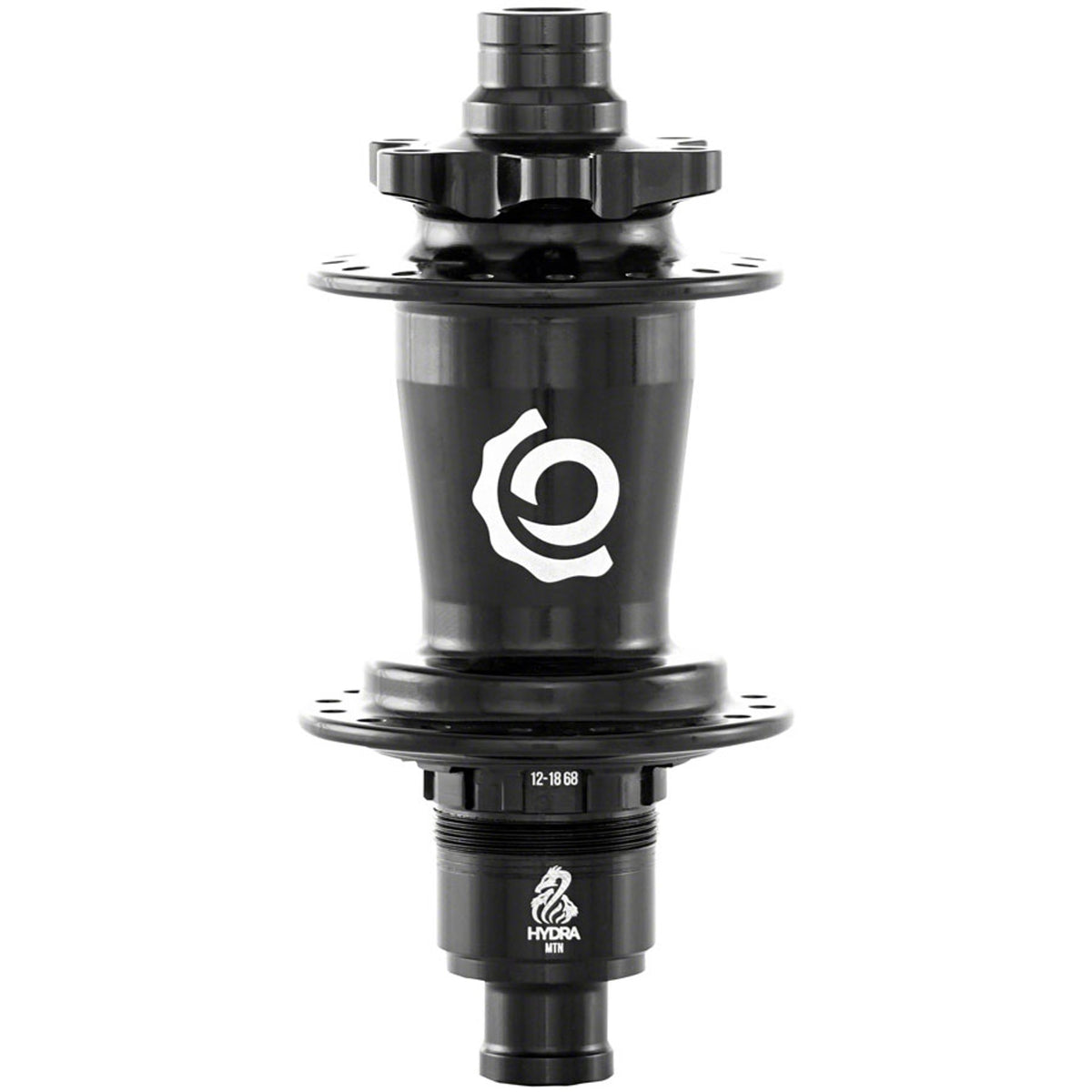Hydra Classic Rear Hub - 6-Bolt - 6-Bolt Disc - J-Bend