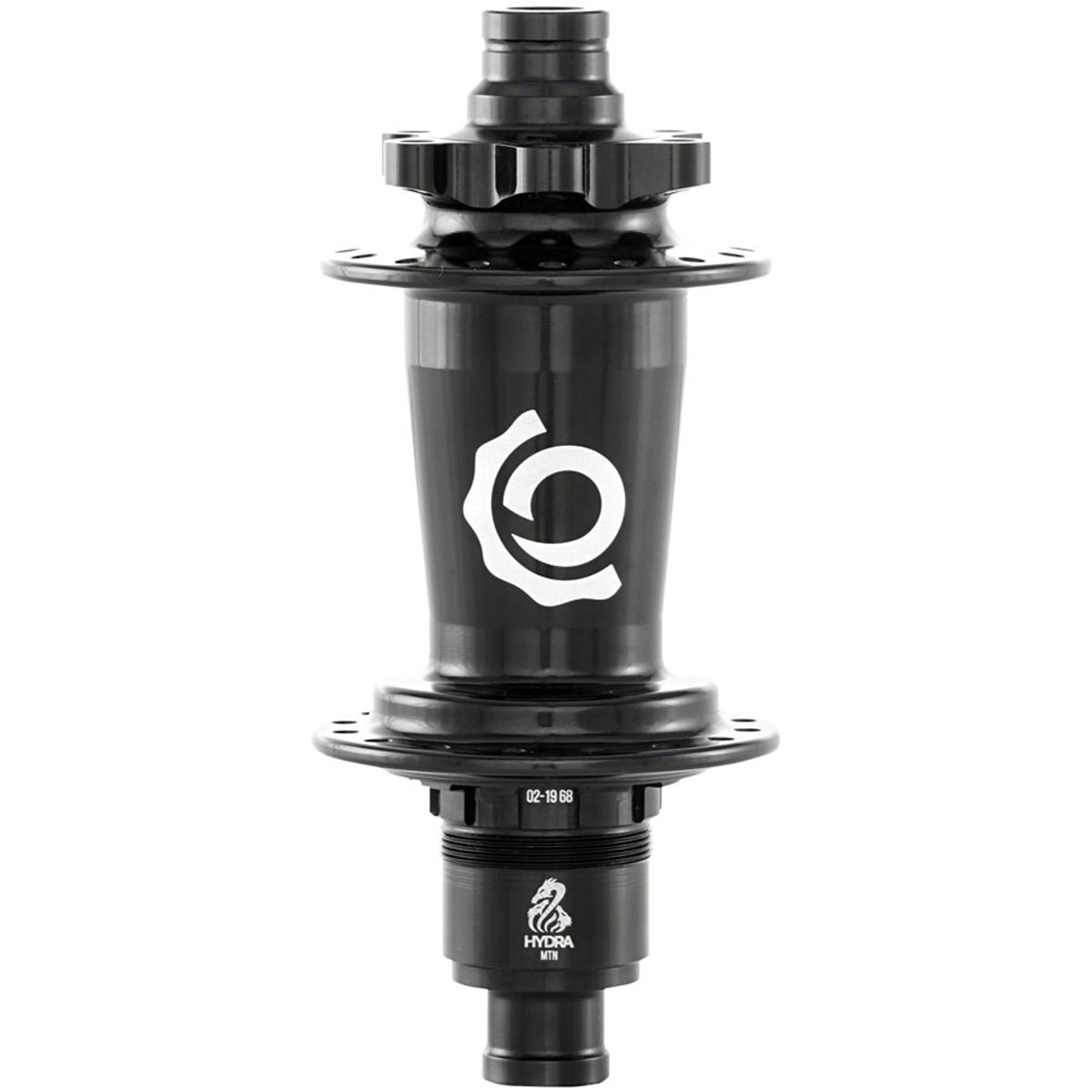 Hydra Classic Rear Hub - 6-Bolt - 6-Bolt Disc - J-Bend