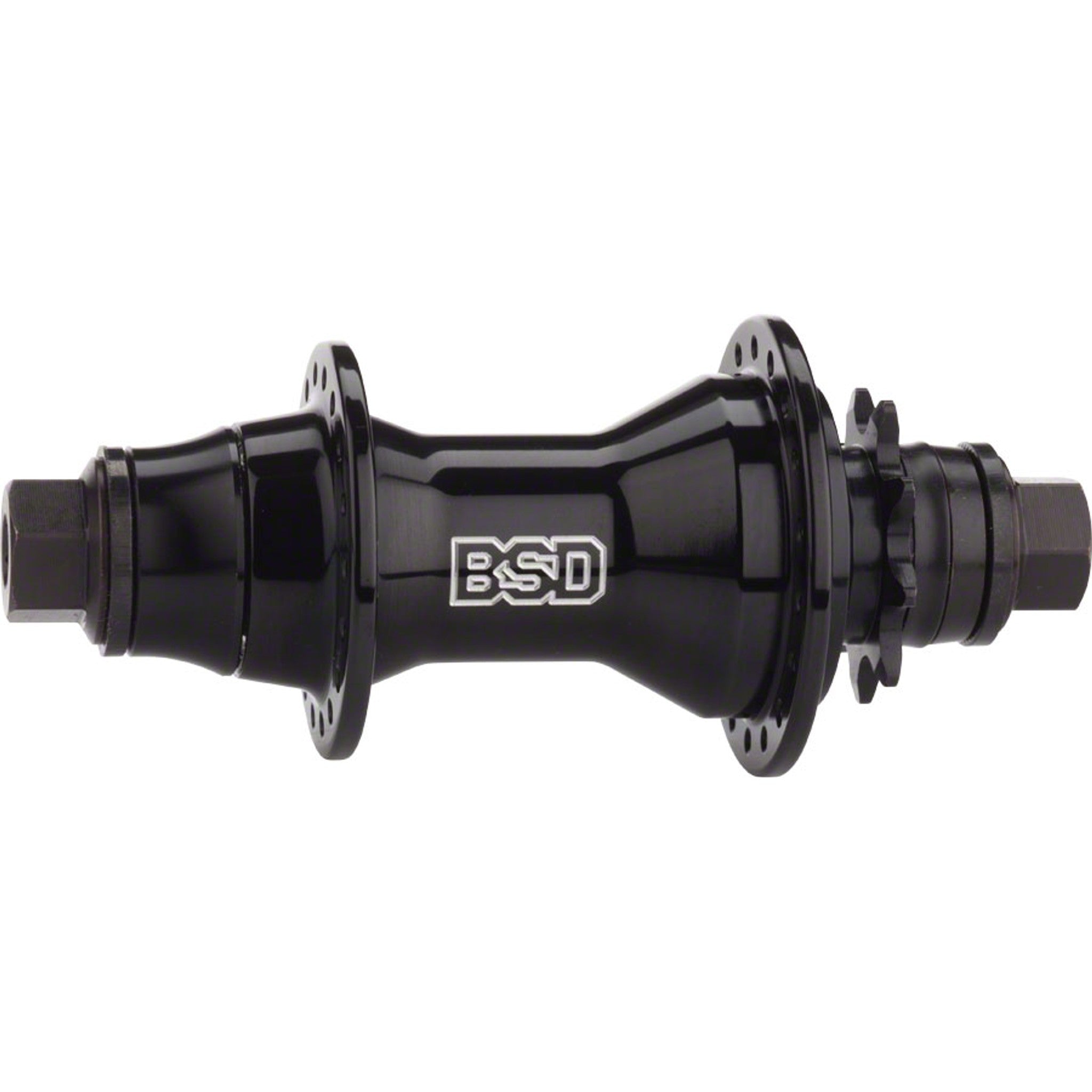 BSD Back Street Pro Female Rear Hub - 9t (14mm) Black