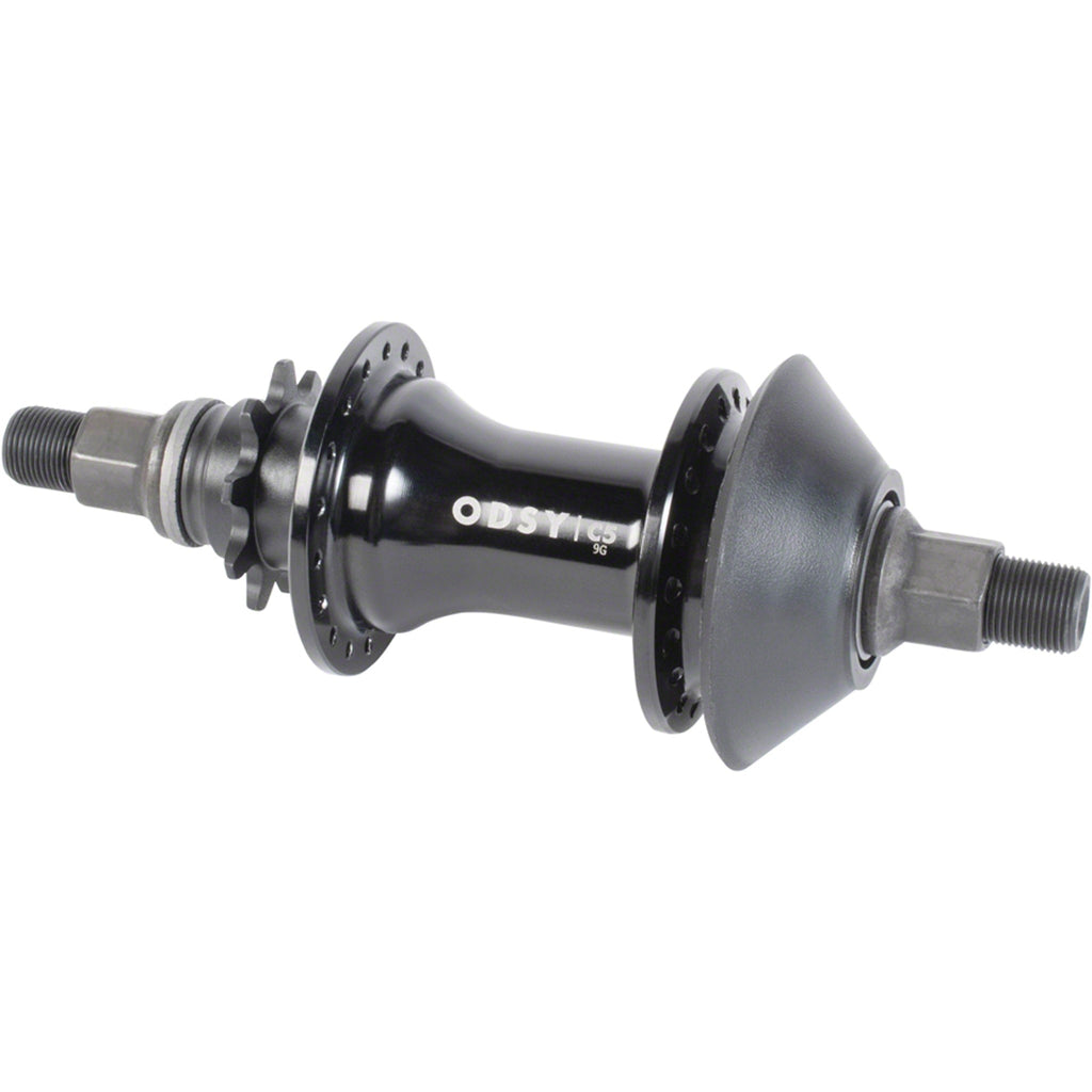C5 Hub - Rear, Cassette, 9T, 14mm, 36H, Right or Left Hand Drive, Black