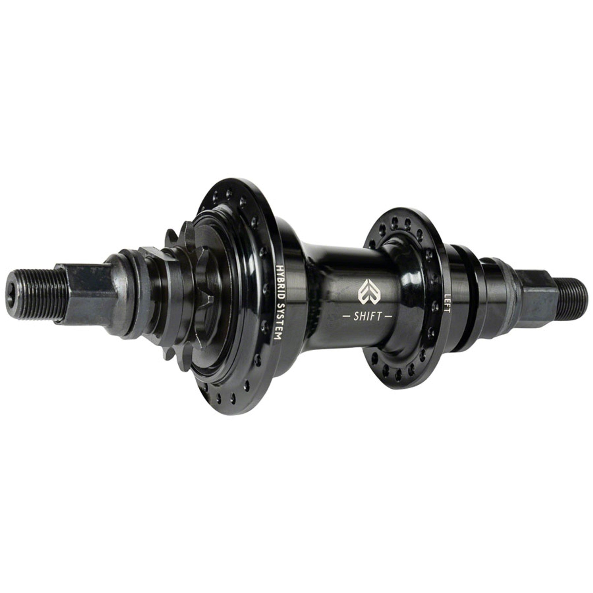 Shift Freecoaster/Cassette Rear Hub - Black, LHD