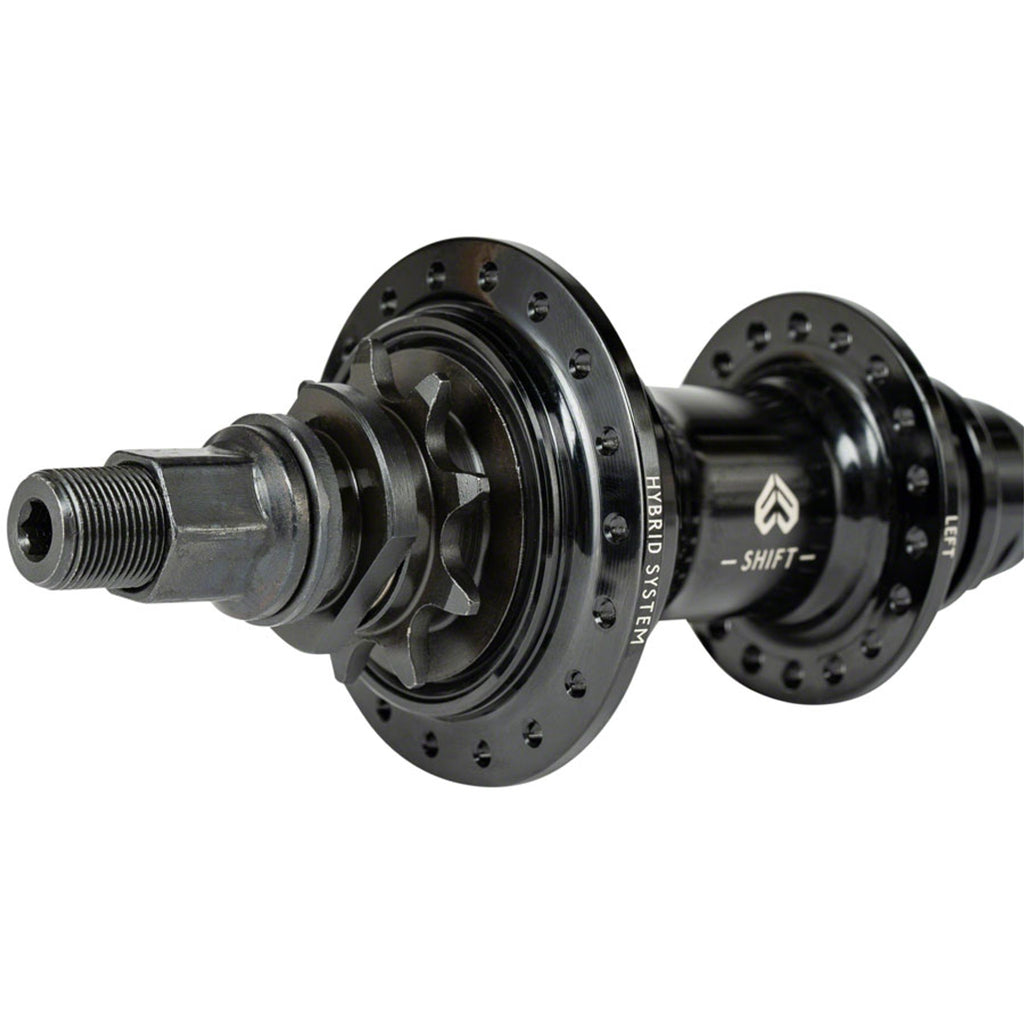 Shift Freecoaster/Cassette Rear Hub - Black, LHD