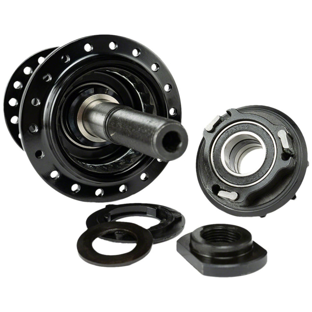 Shift Freecoaster/Cassette Rear Hub - Black, LHD