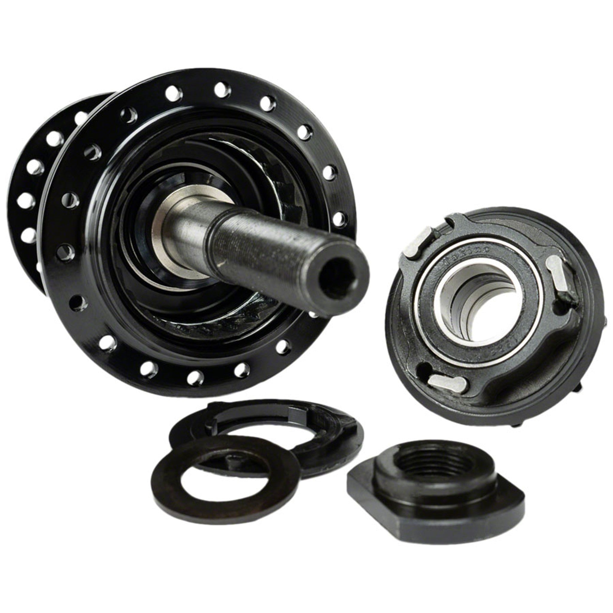 Shift Freecoaster/Cassette Rear Hub - Black, LHD