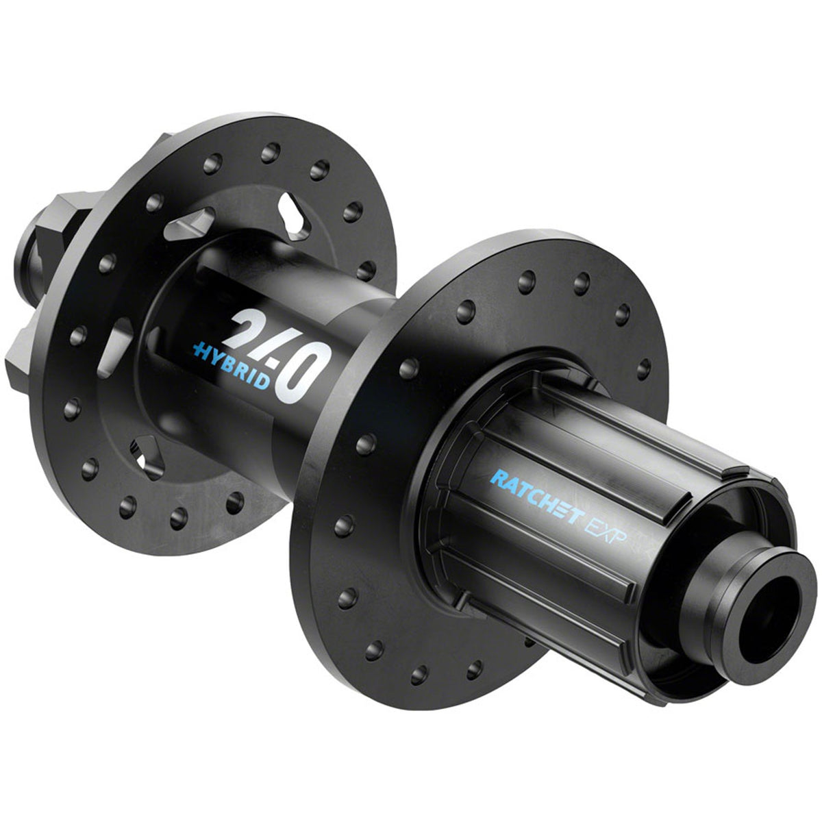 240 Hybrid Rear Hub - 32H - 30pt - 12 x 148mm - Black - 12mm Thru x 148mm - J-Bend